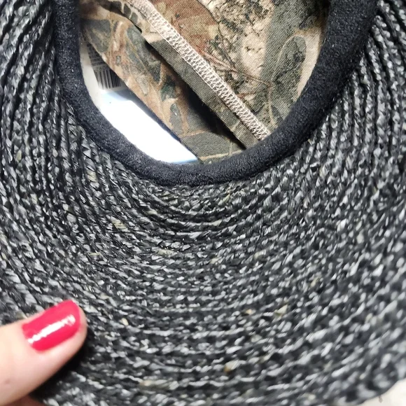 Betmar Black Hat with Floral Accent - Picture 3 of 3